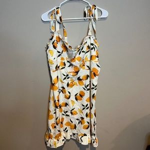 Lemon sun dress